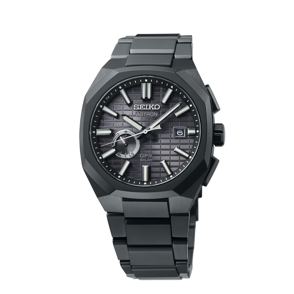 Seiko Astron Gps Solar Jet Black Crystal Box