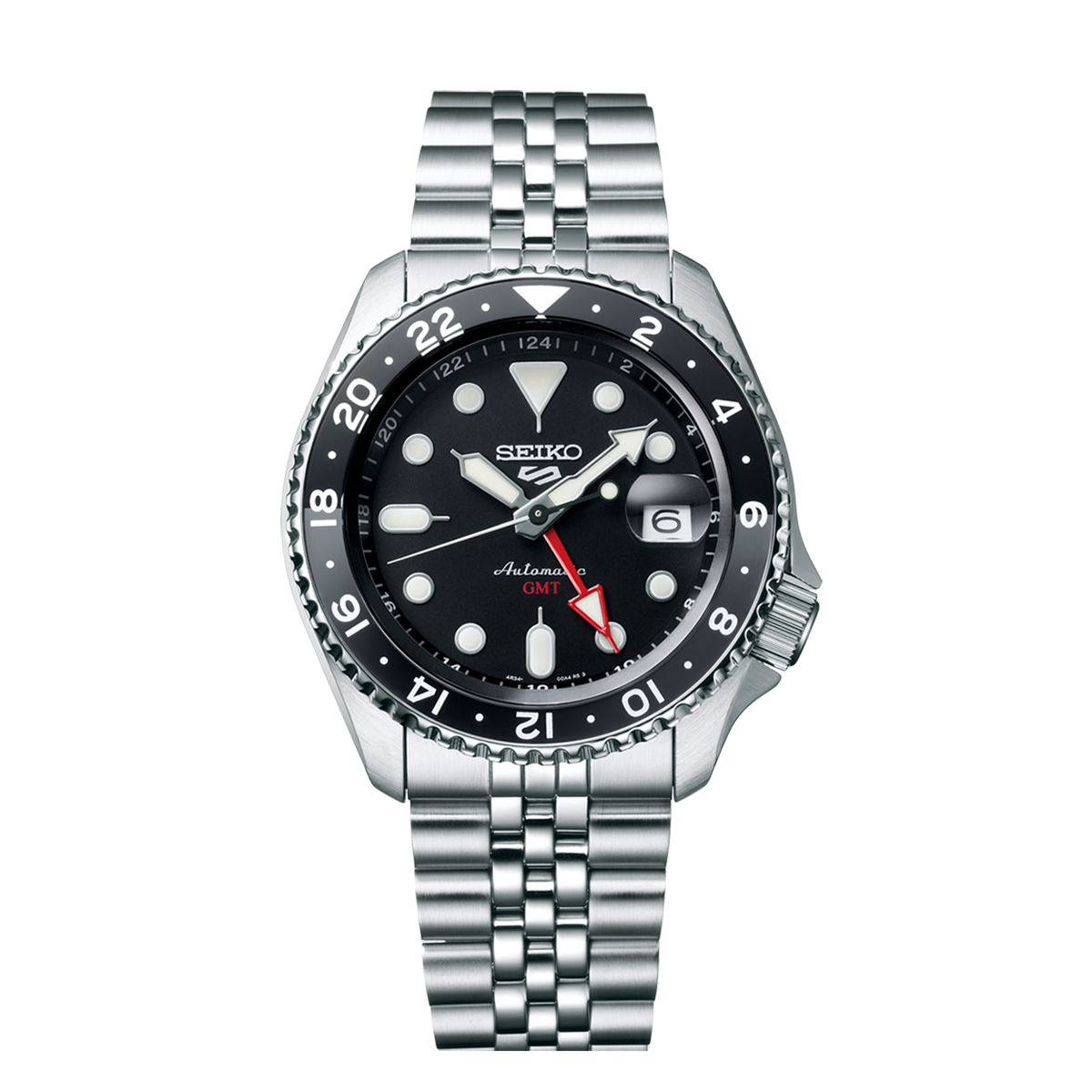 Seiko 5 Sports Black Grape Gmt Skx Re-Interpretation - Black - SSK001K1
