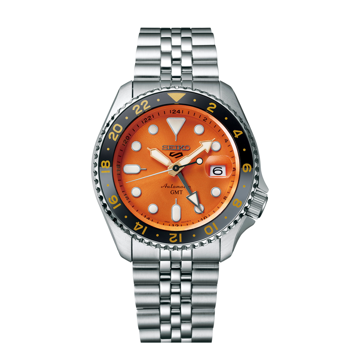 Seiko 5 Sports Mikan Orange Gmt Skx Re-Interpretation