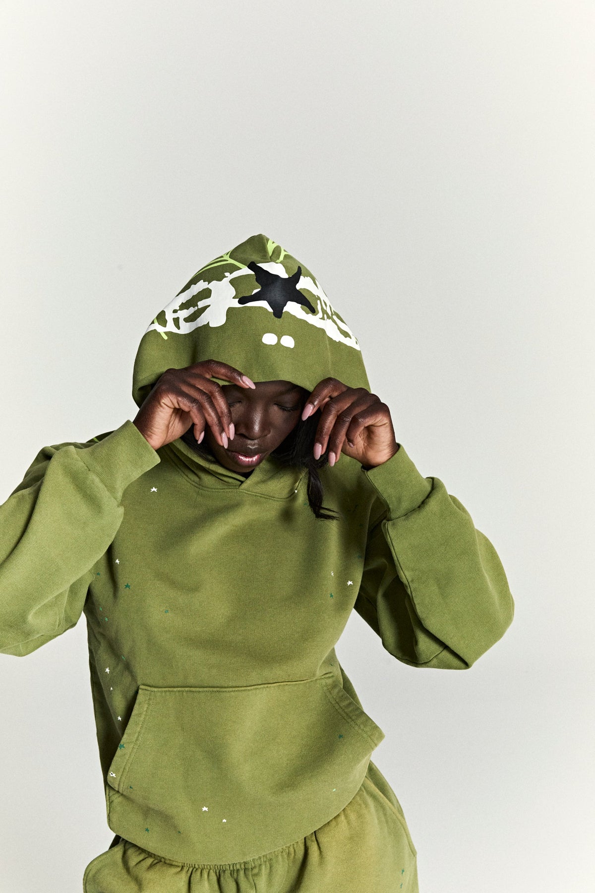 Sp5der Heavy WEB Hoodie