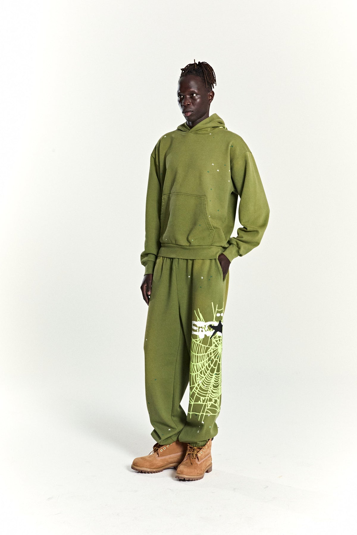 Sp5der Heavy WEB Hoodie