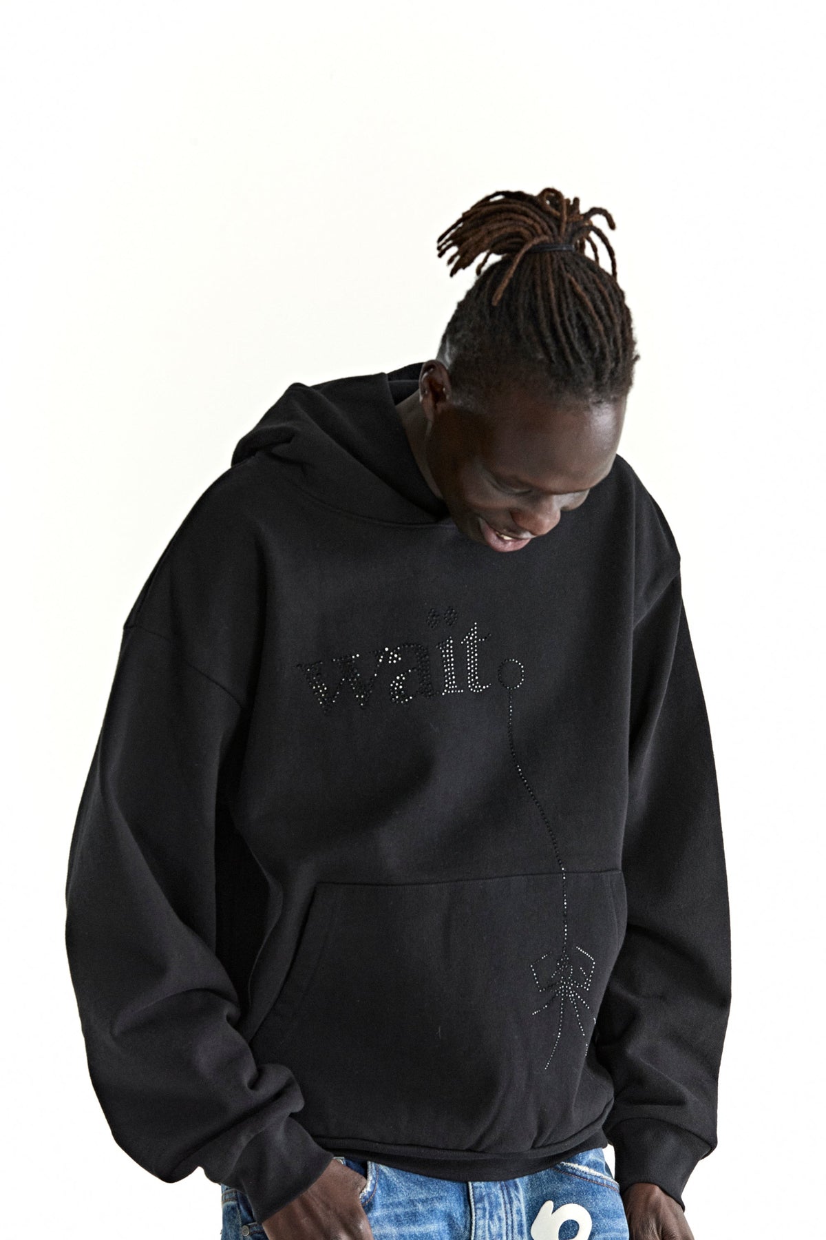 Sp5der WAIT Stone Hoodie
