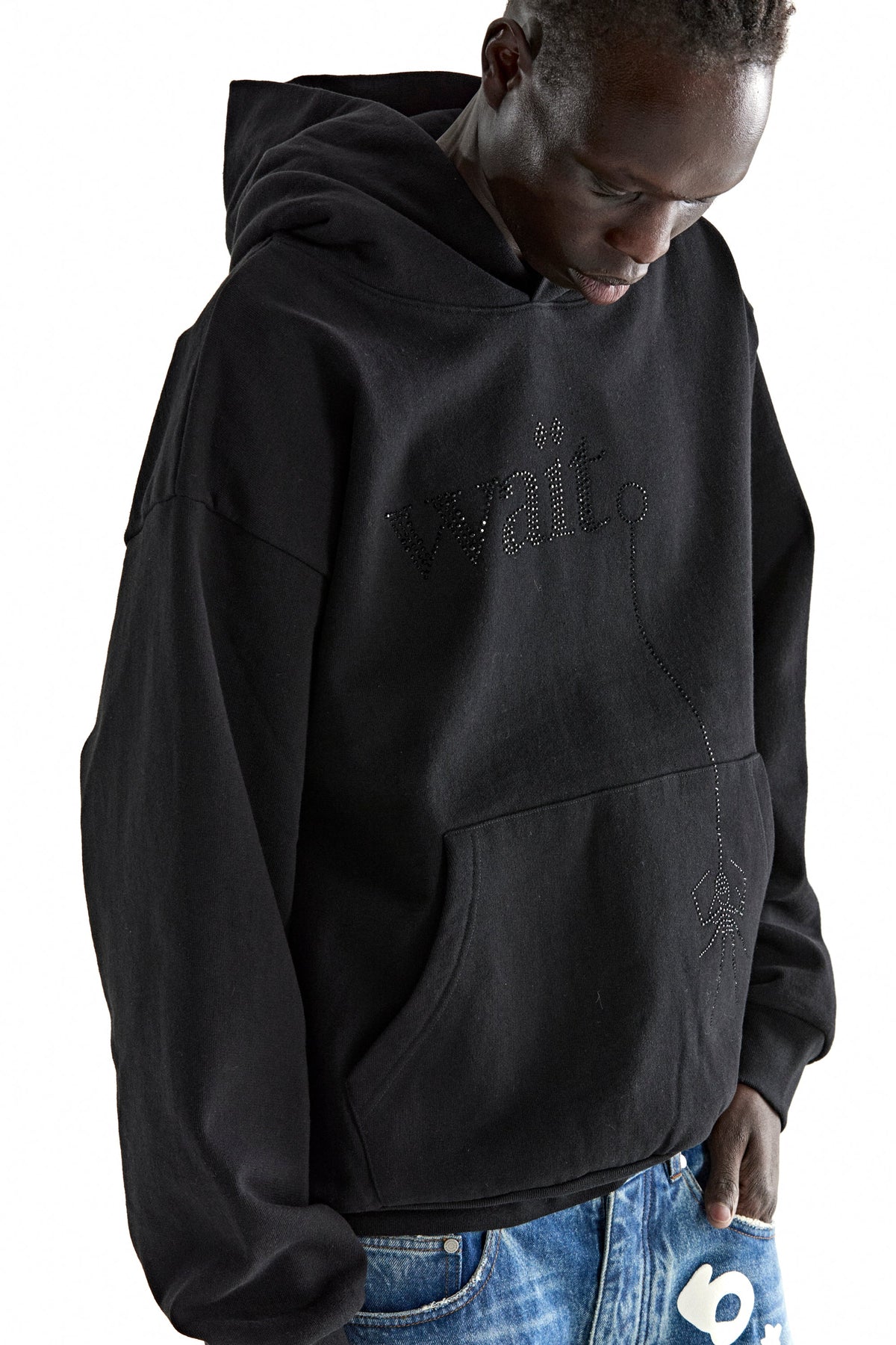 Sp5der WAIT Stone Hoodie