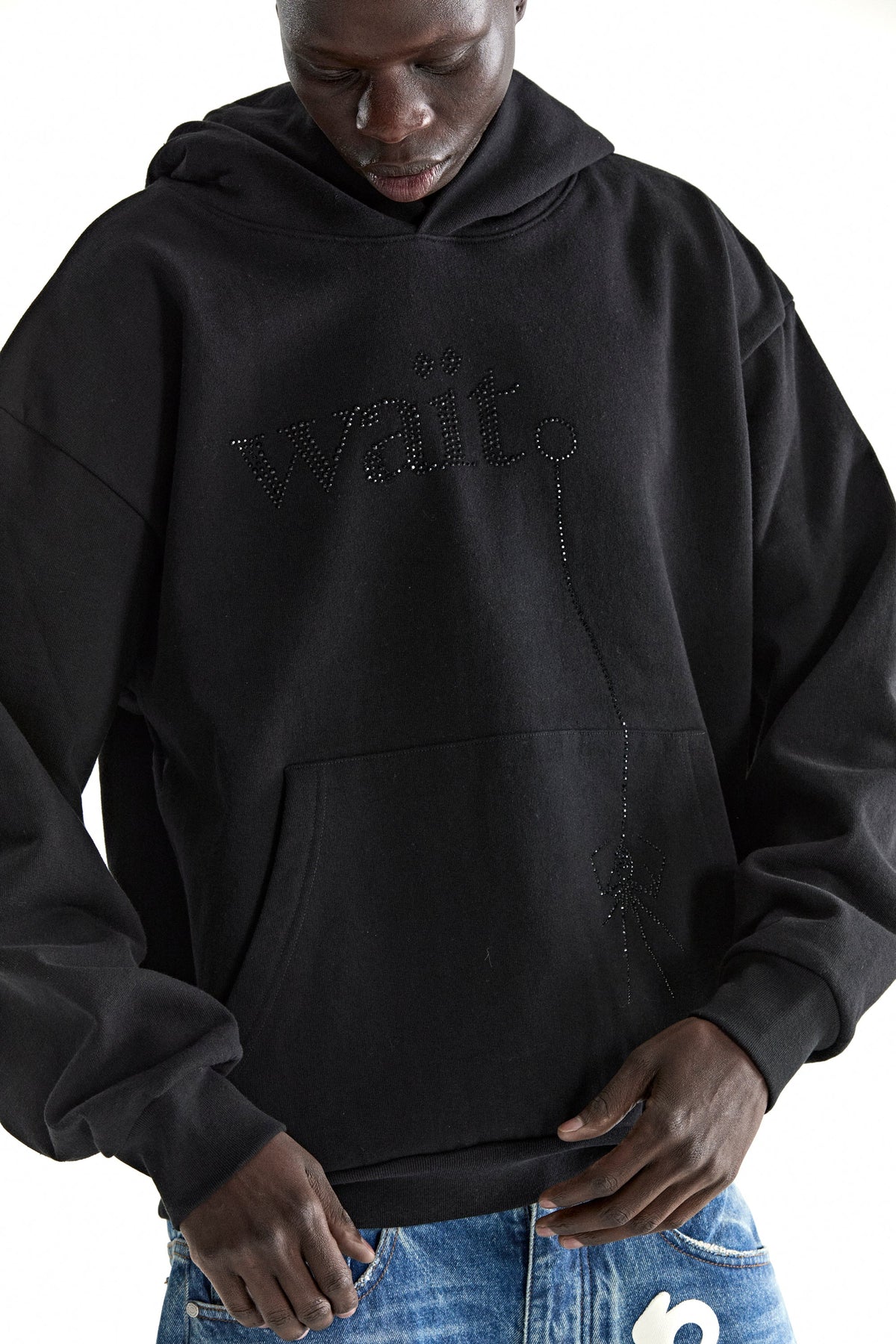 Sp5der WAIT Stone Hoodie