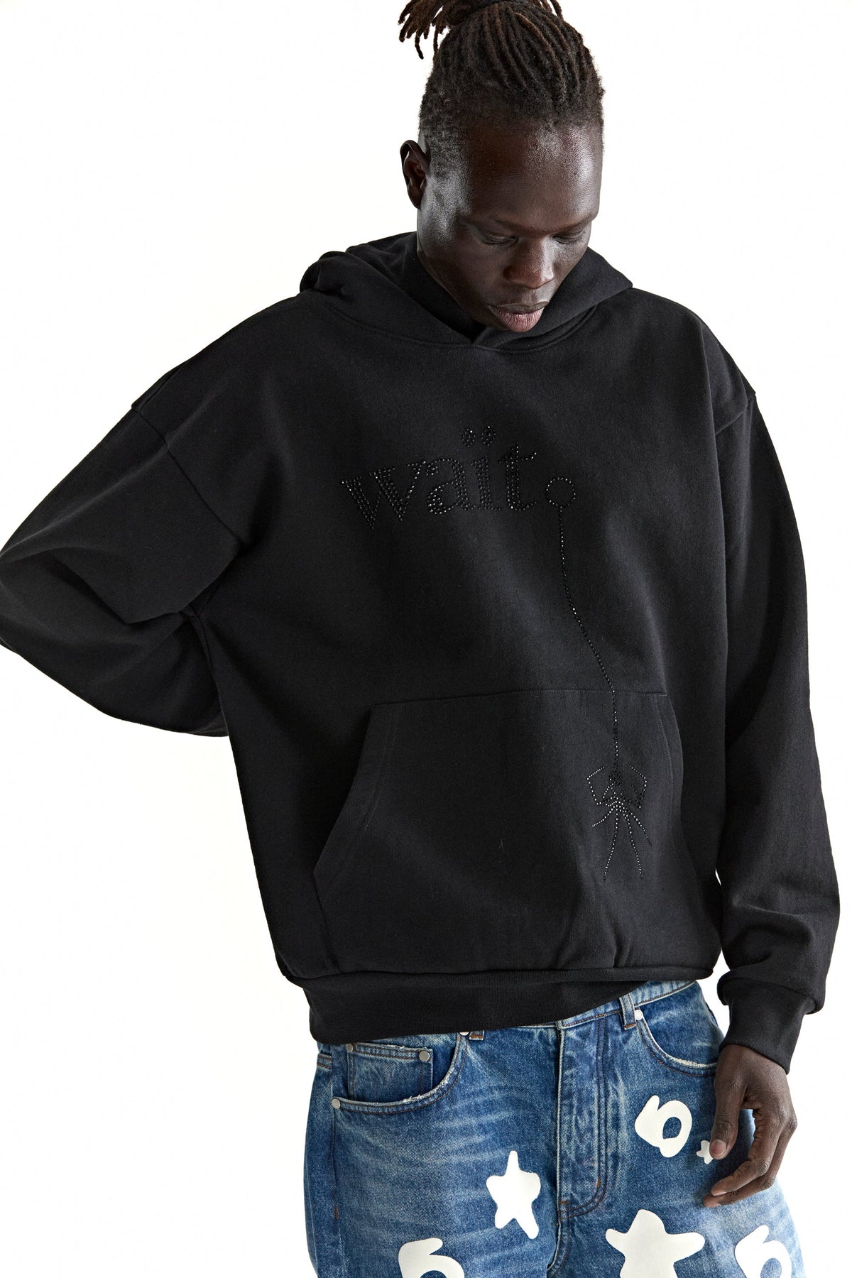 Sp5der WAIT Stone Hoodie