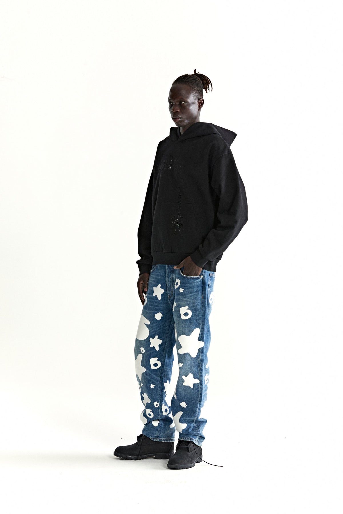 Sp5der WAIT Stone Hoodie