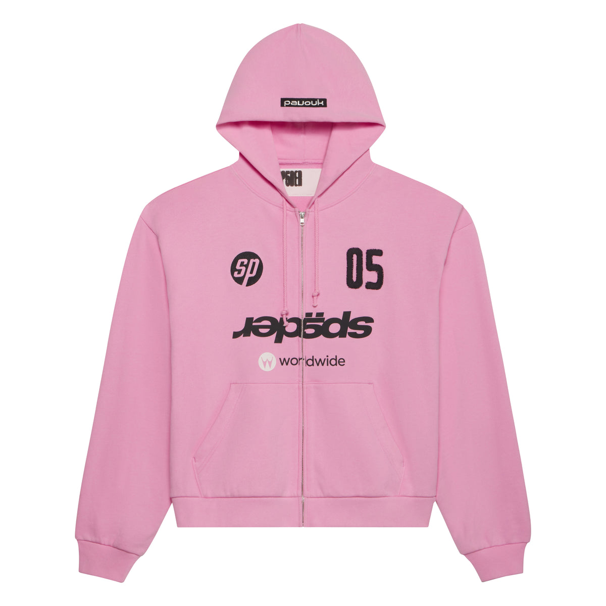 Sp5der Global WEB ZIP Hoodie