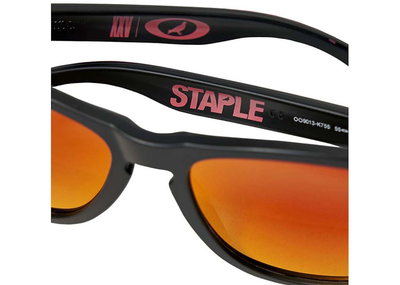 Staple X Oakley Matte Black Prizm Ruby Sunglasses