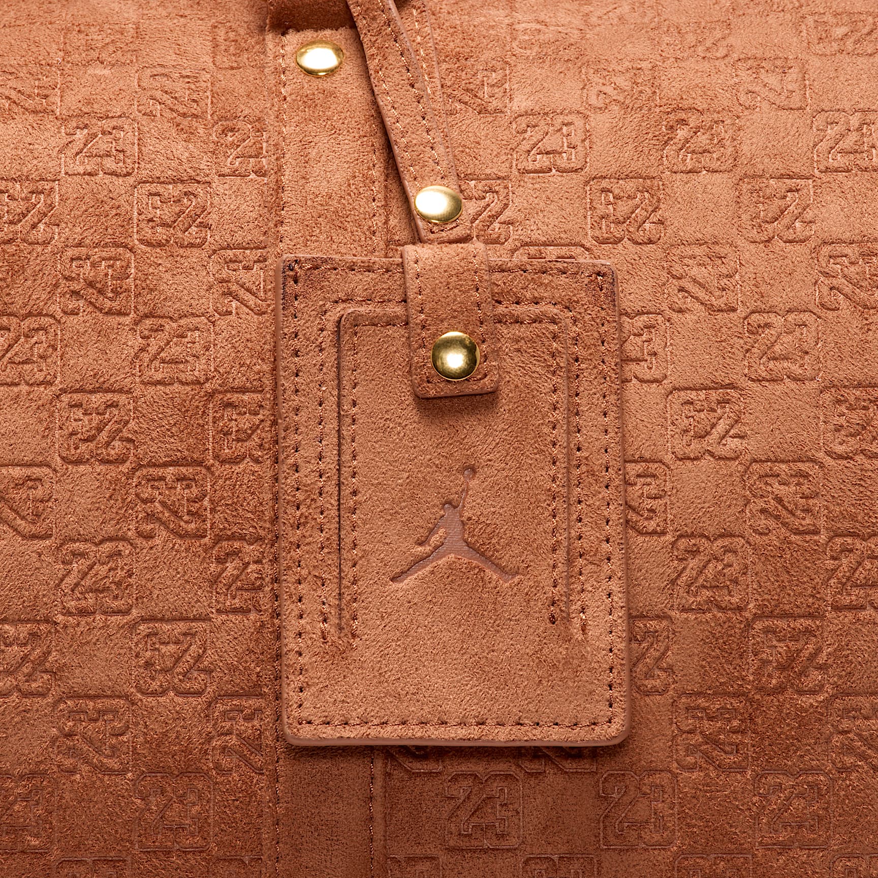 Nike Jordan Suede Monogram Duffel (40L)