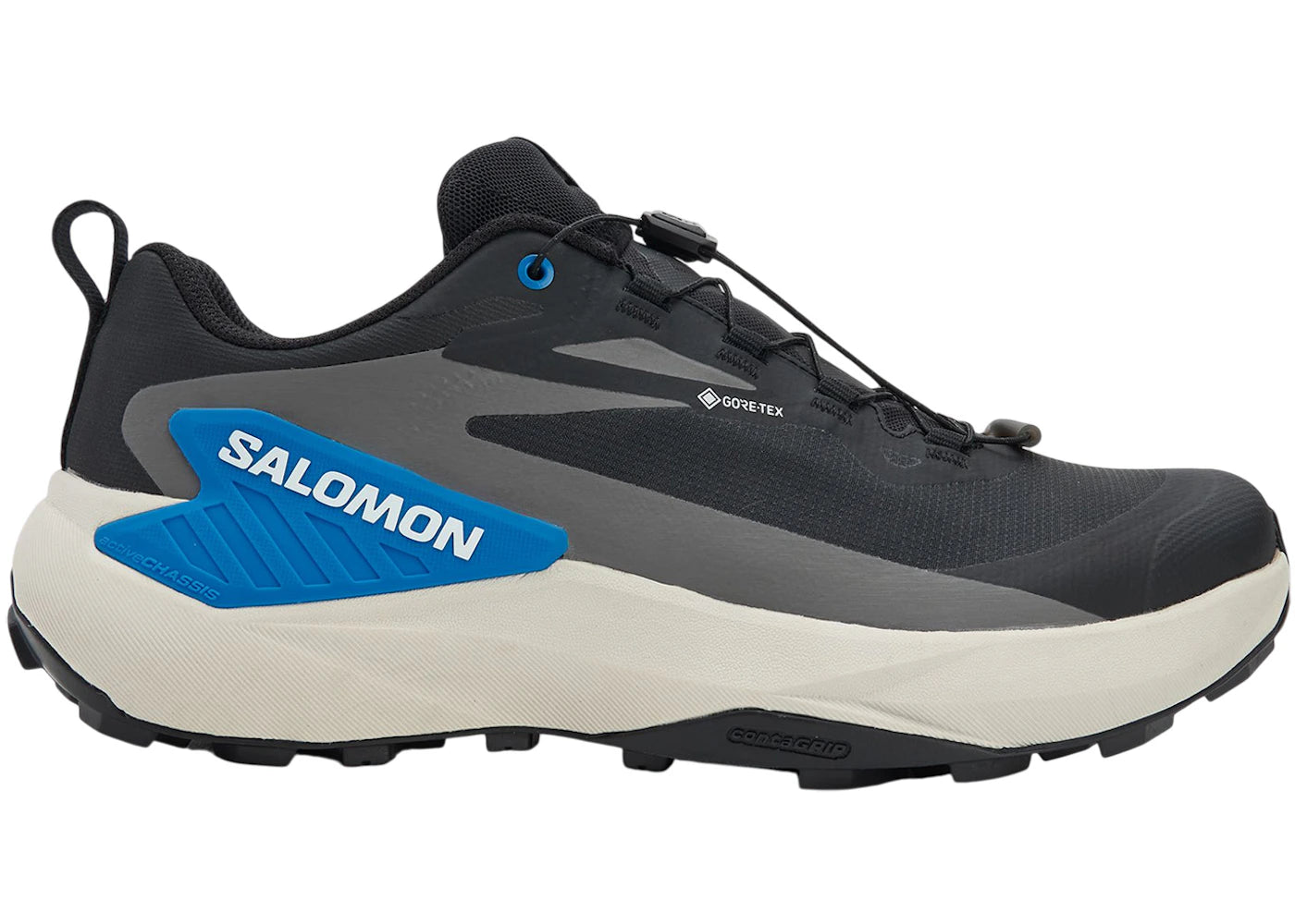 Salomon Genesis Gore-Tex Black Lunar Rock French Blue