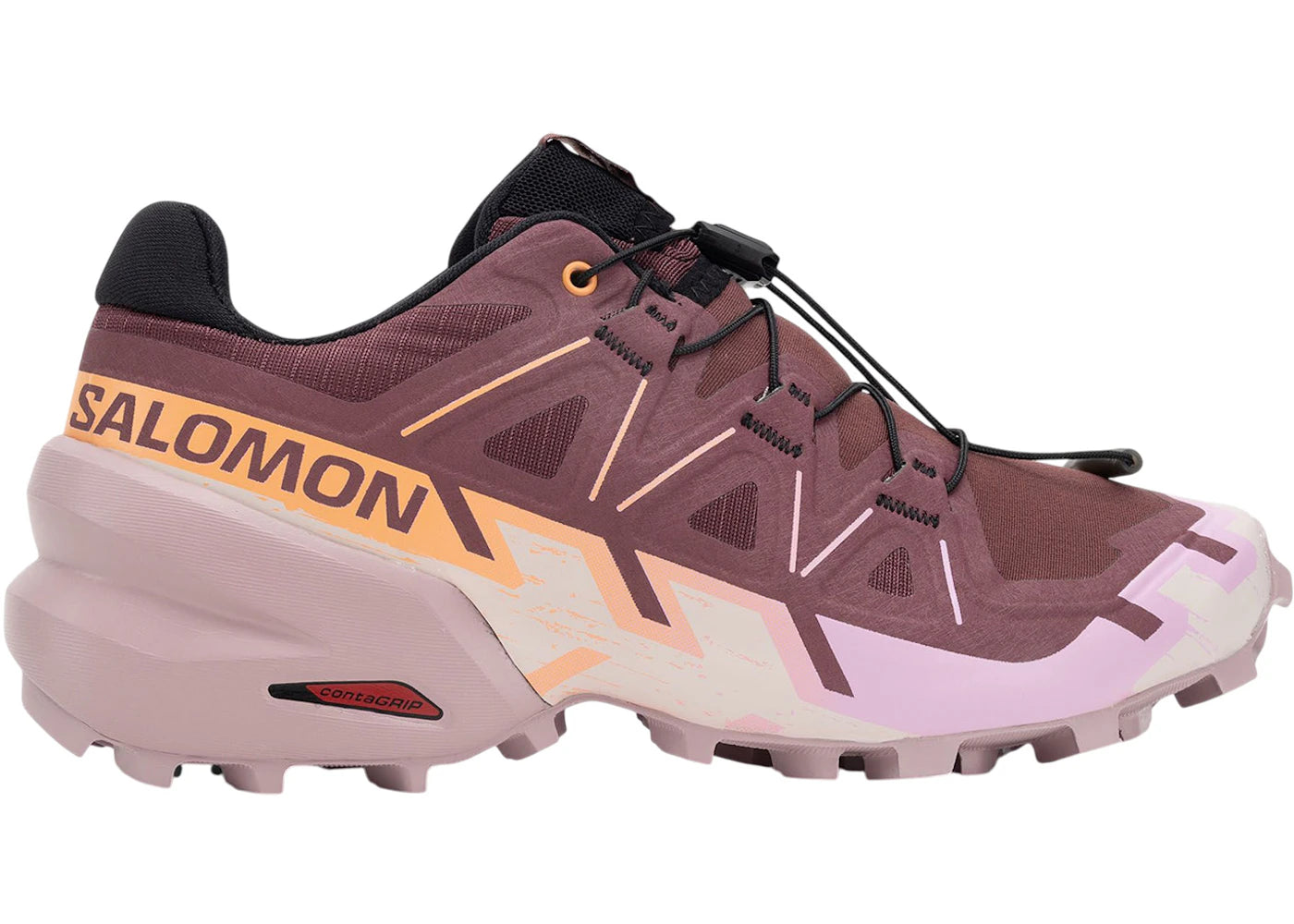 Salomon Speedcross 6 Catawba Grape Papaya Deauville Mauve (Women'S)