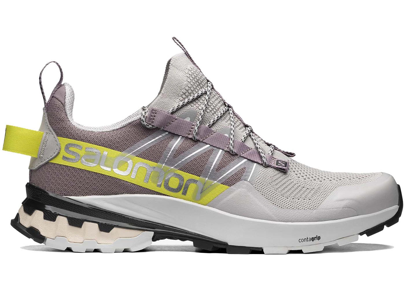Salomon Xa Cover Ash Grey Lime Green