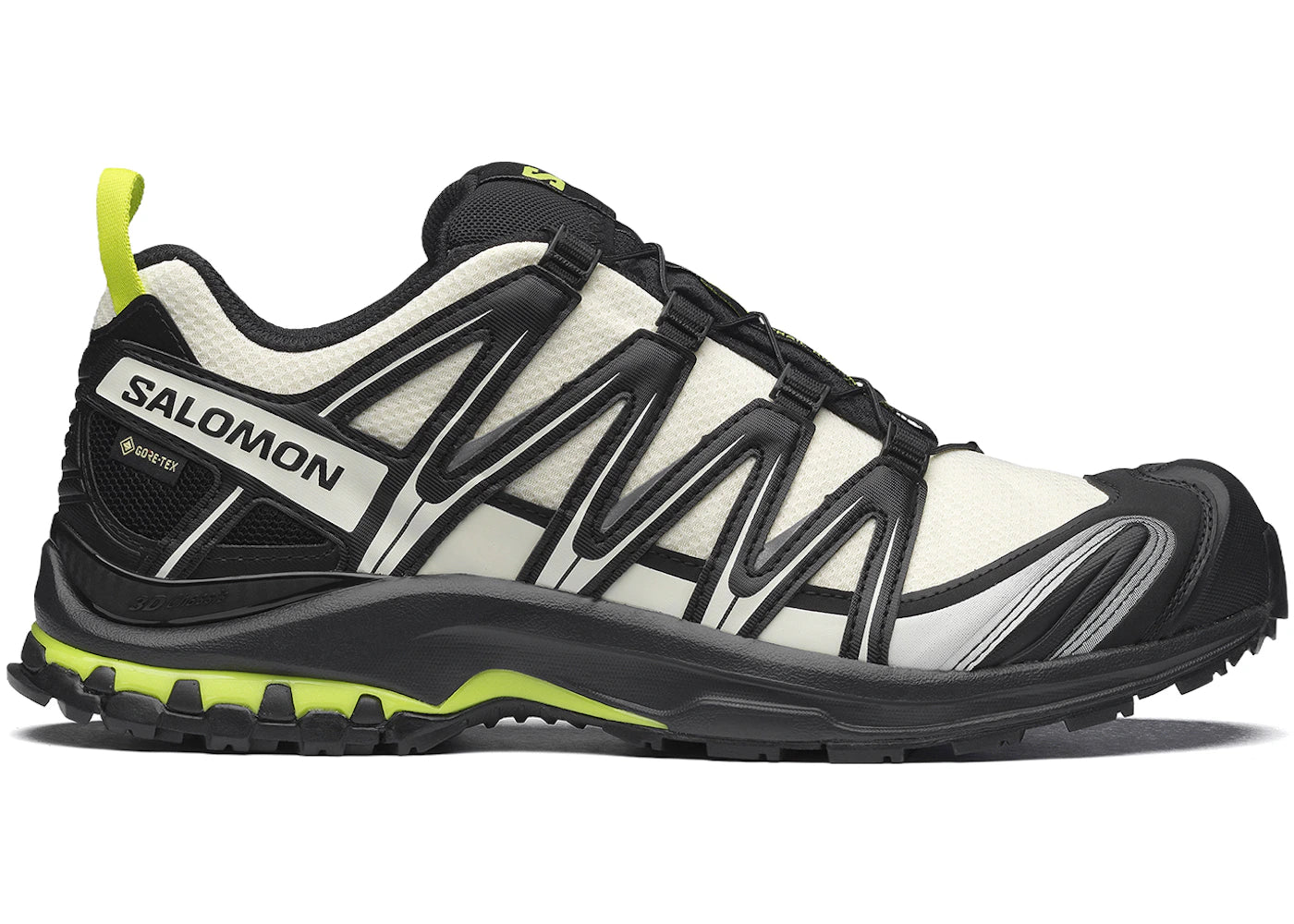 Salomon Xa Pro 3D Gore-Tex Vanilla Ice Black Acid Lime