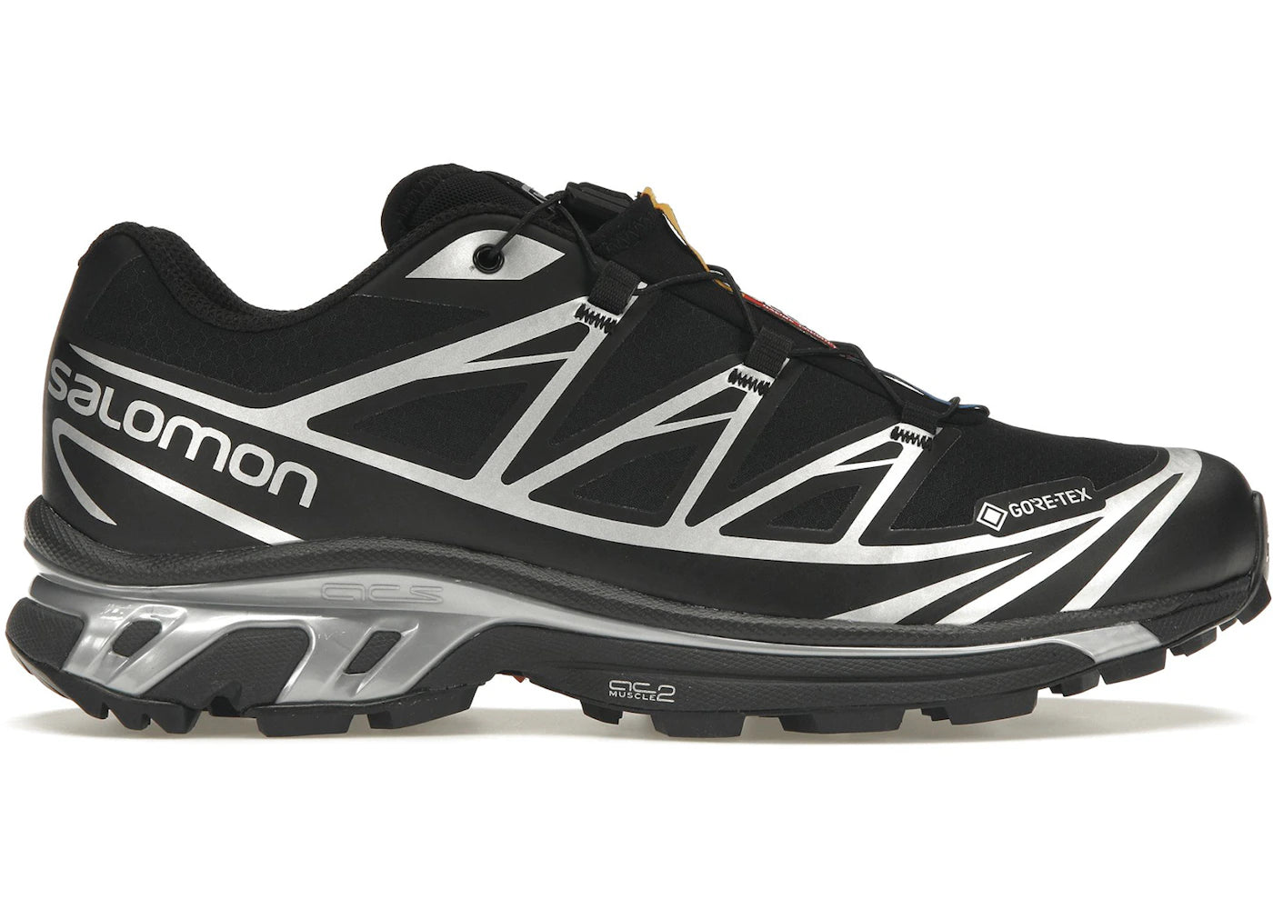 salomon xt-6 gore-tex black silver