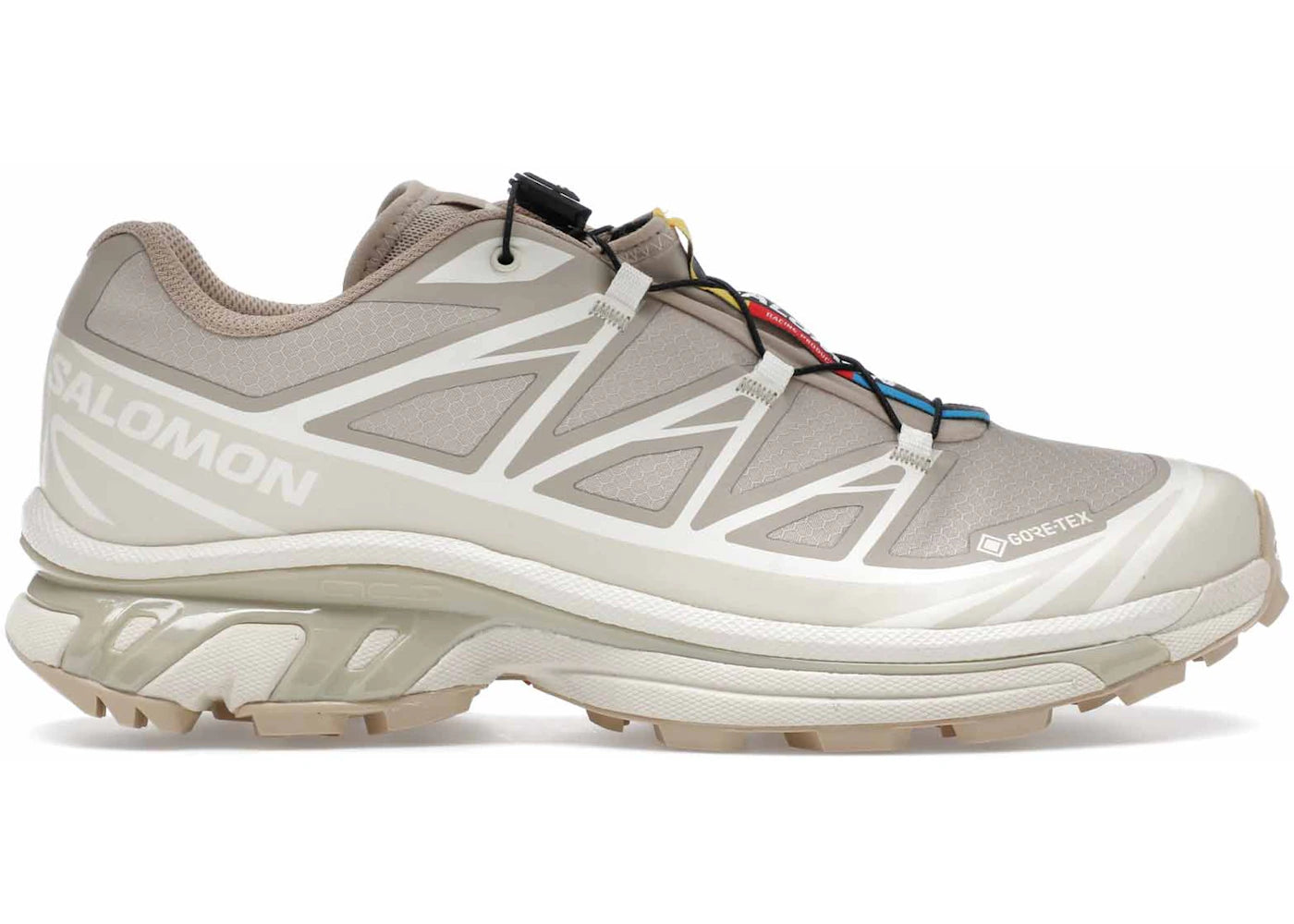 salomon xt-6 gore-tex oxford tan almond milk