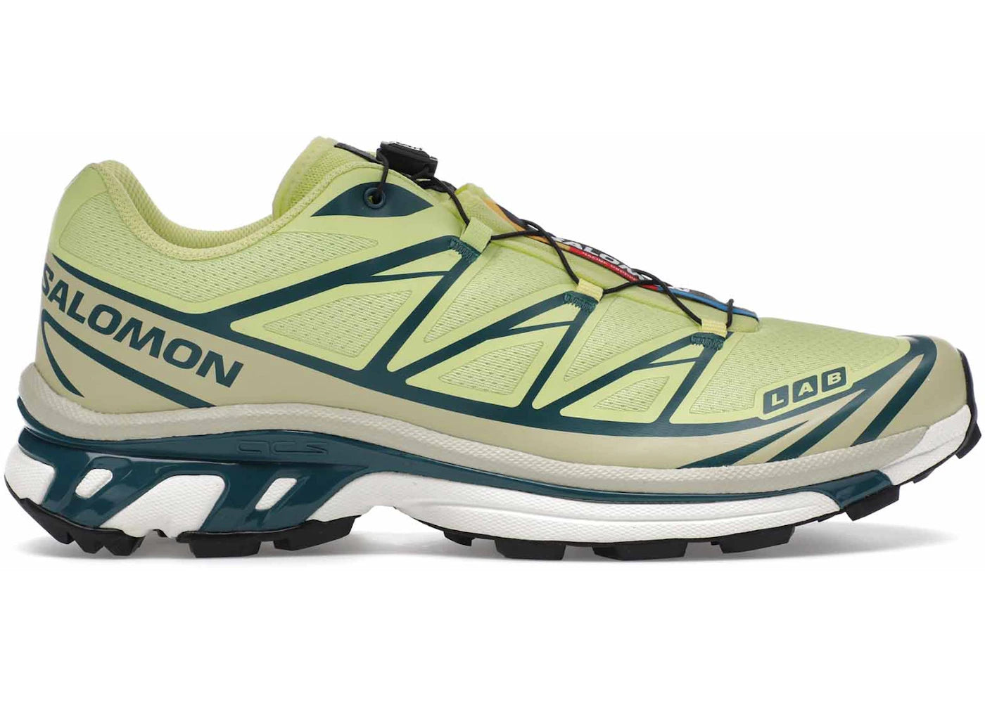 salomon xt-6 lime
