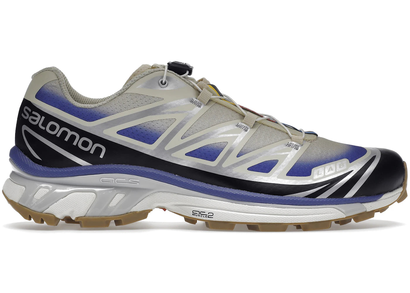 Salomon Xt-6 Skyline Bleached Sand Dazzling Blue