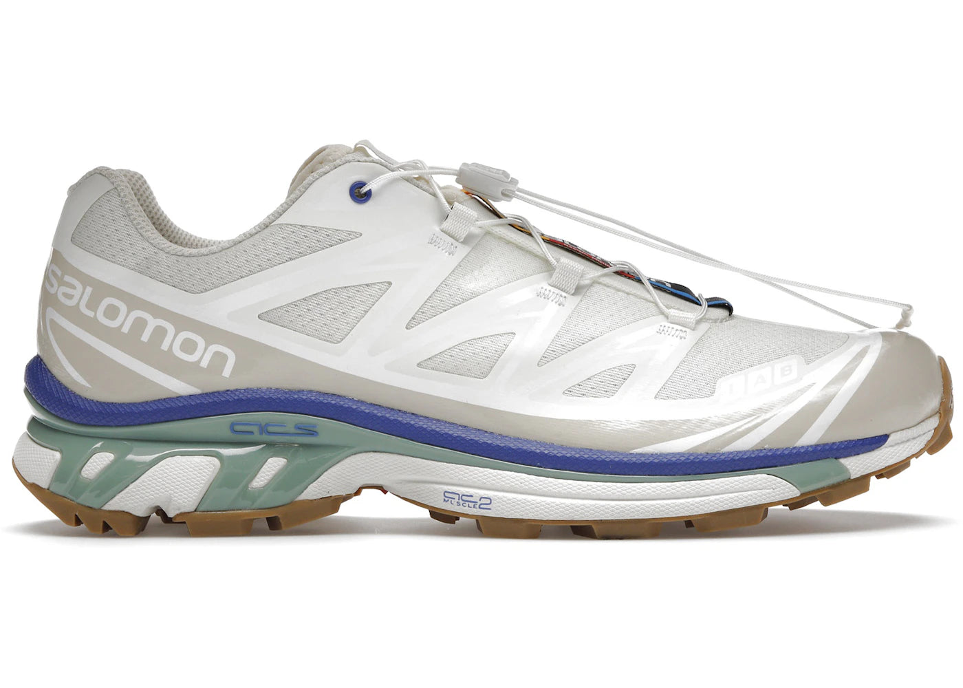 Salomon Xt-6 Vanilla Ice Granite Green Gum