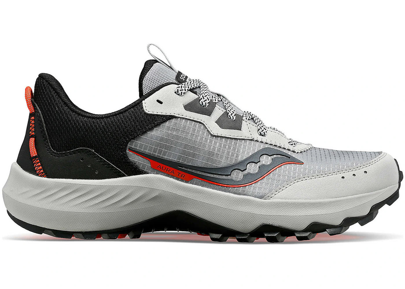saucony aura tr concrete black