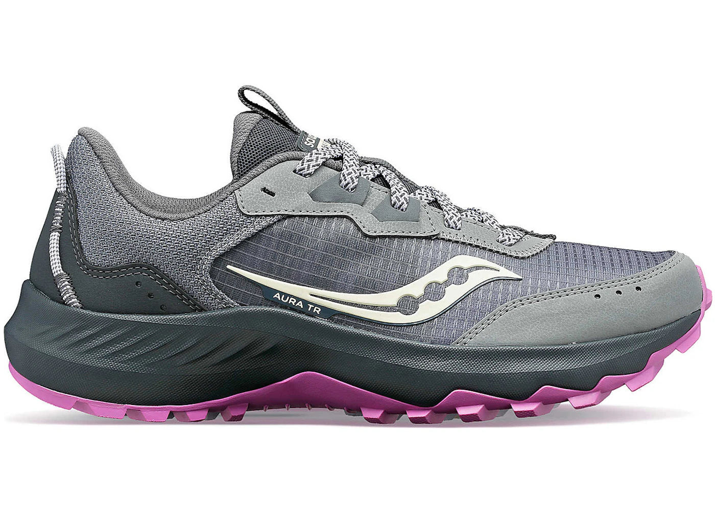 saucony aura tr fossil grape (women's)