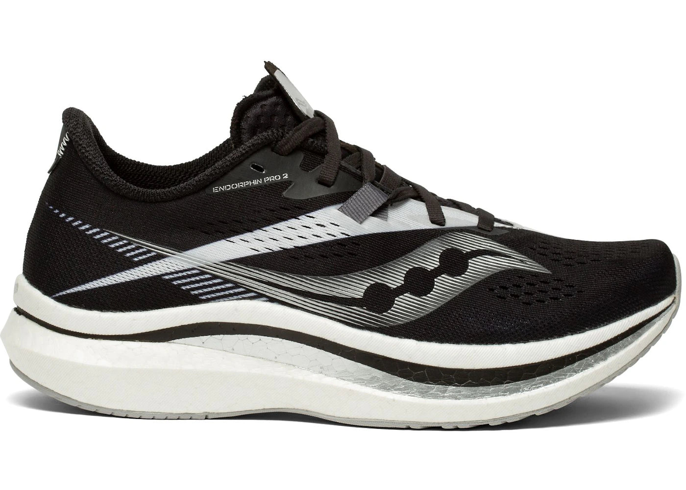 saucony endorphin pro 2 black white (women's)