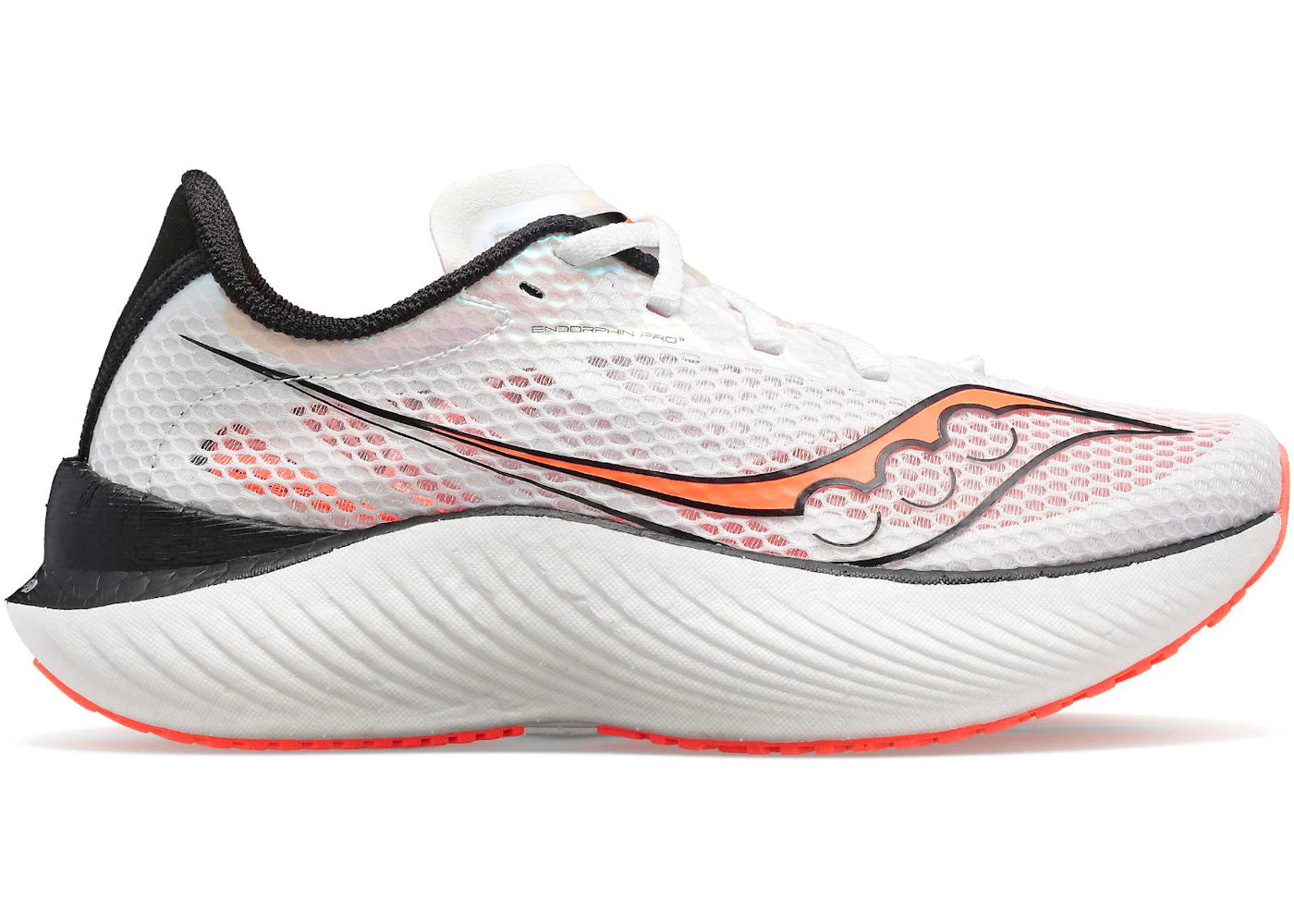 saucony endorphin pro 3 white vizi red (women's)