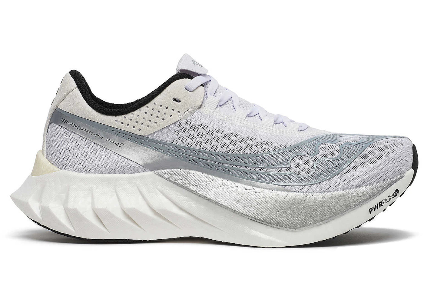 saucony endorphin pro 4 white silver (women's)