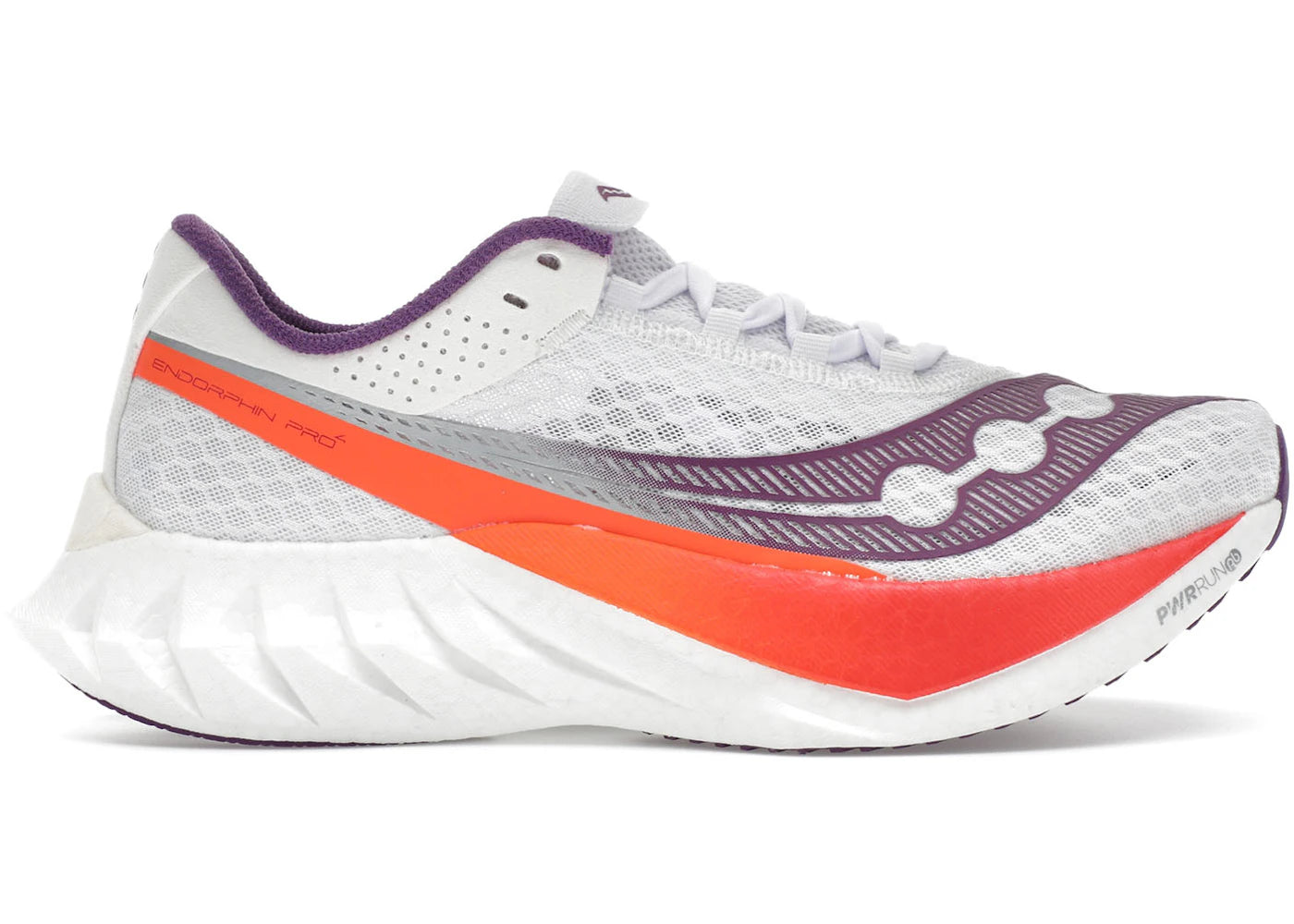 saucony endorphin pro 4 white violet (women's)