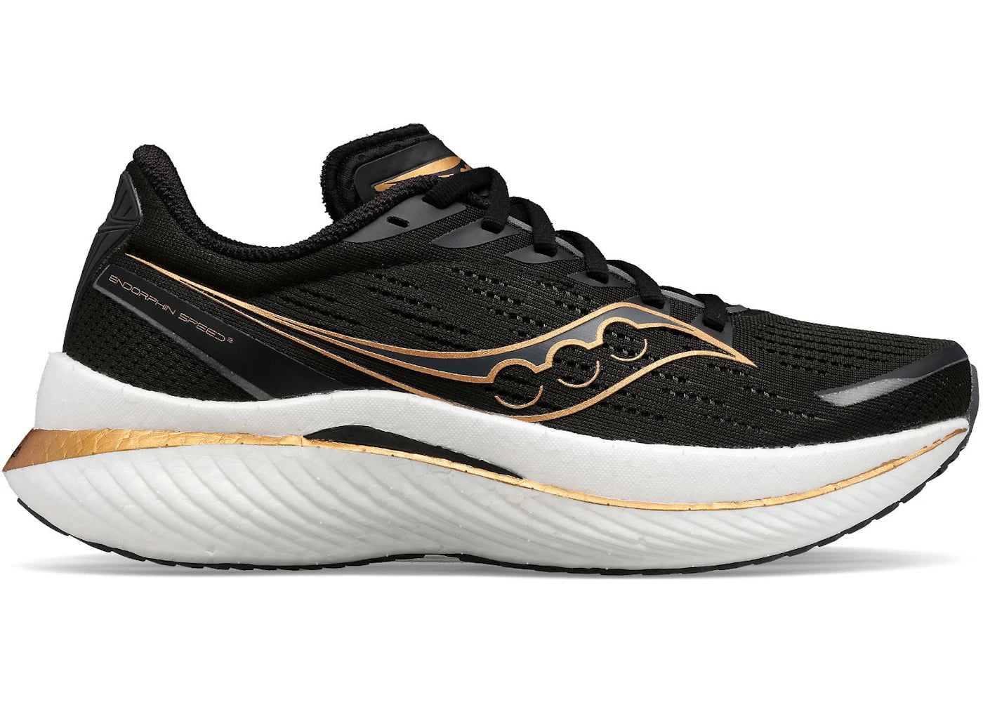 Saucony Endorphin Speed 3 Black Goldstruck