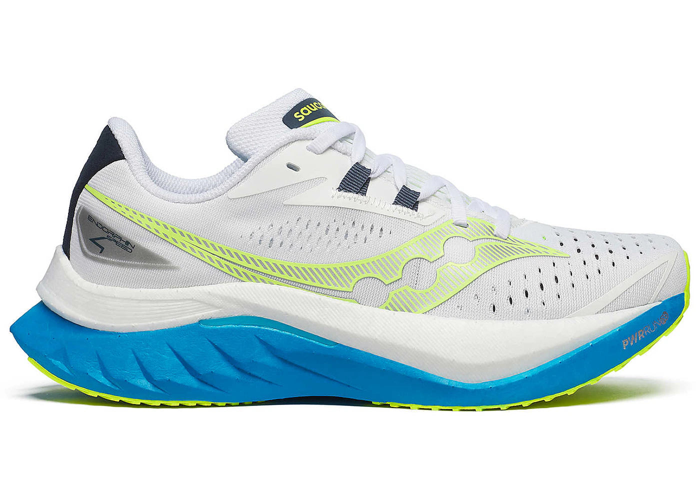 saucony endorphin speed 4 white viziblue (women's)