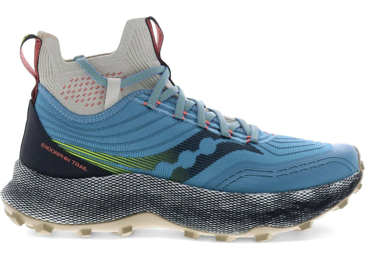 saucony endorphin trail mid slate blue (women's)