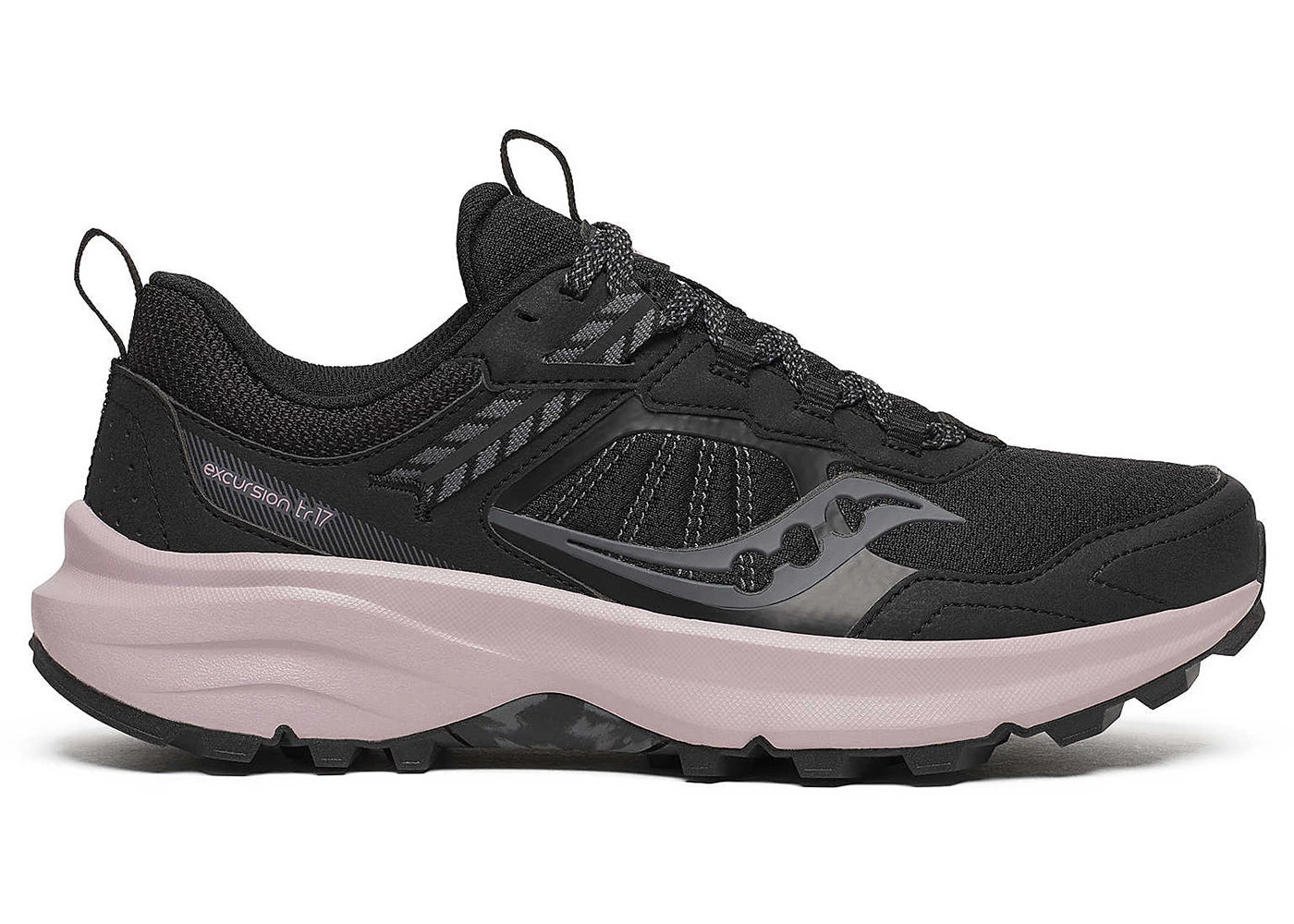 saucony excursion tr17 black woodrose (women's)