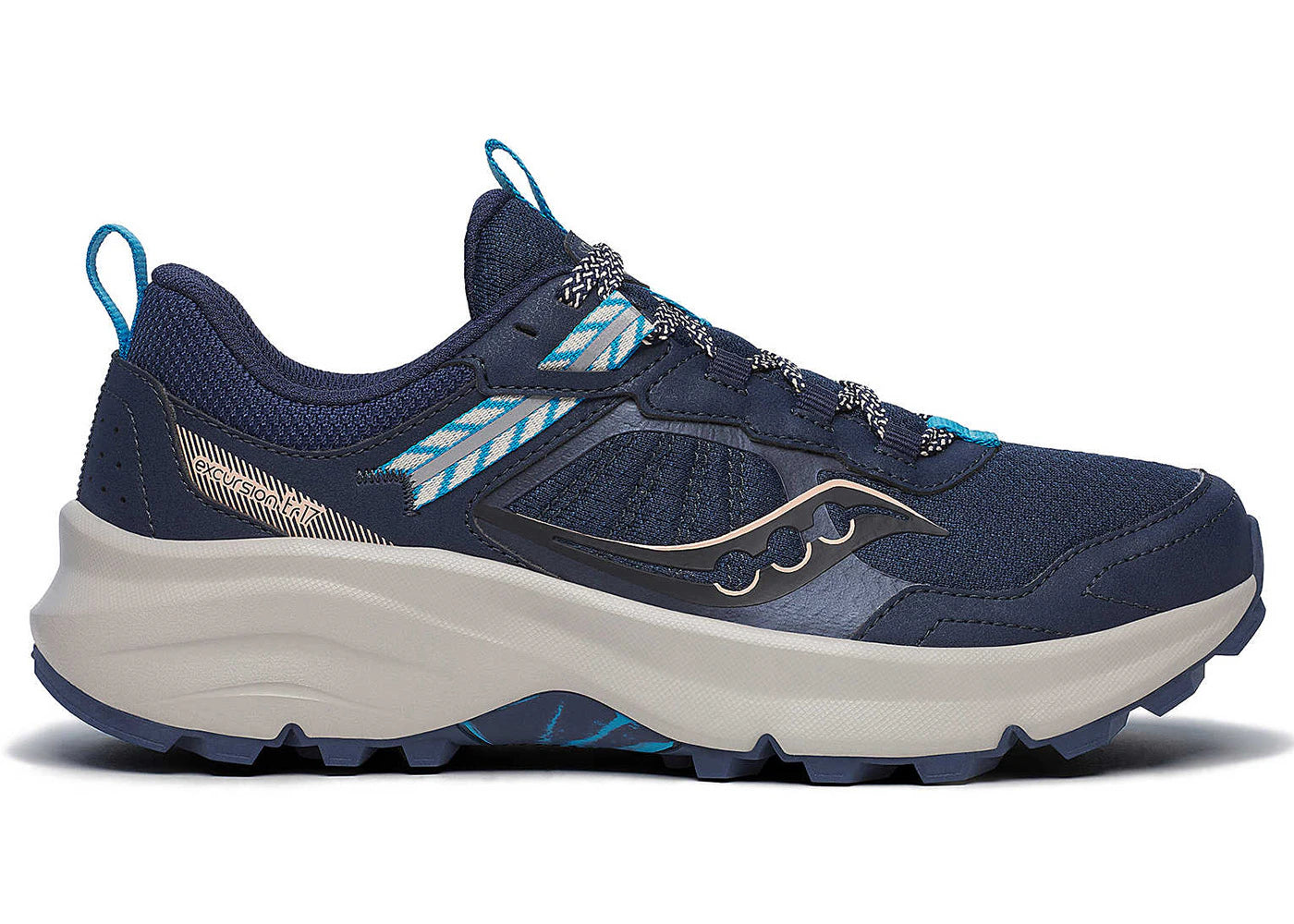 saucony excursion tr17 navy dove (women's)