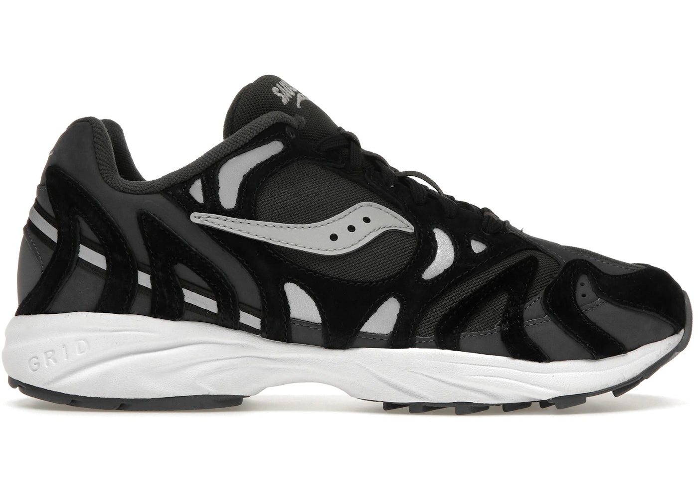 Saucony Grid Azura 2000 Premium Black Silver