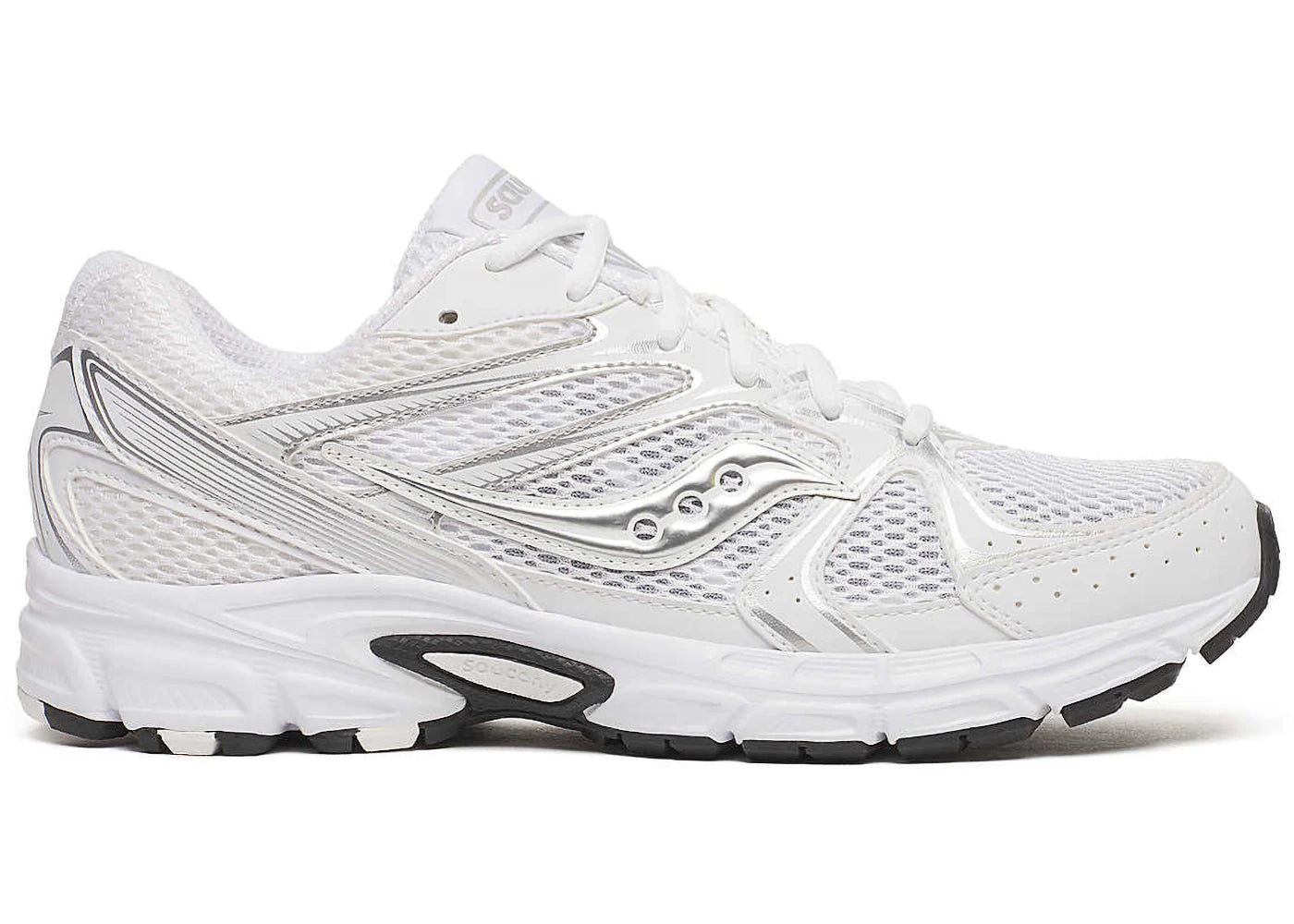 Saucony Grid Ride Millennium White Silver Black
