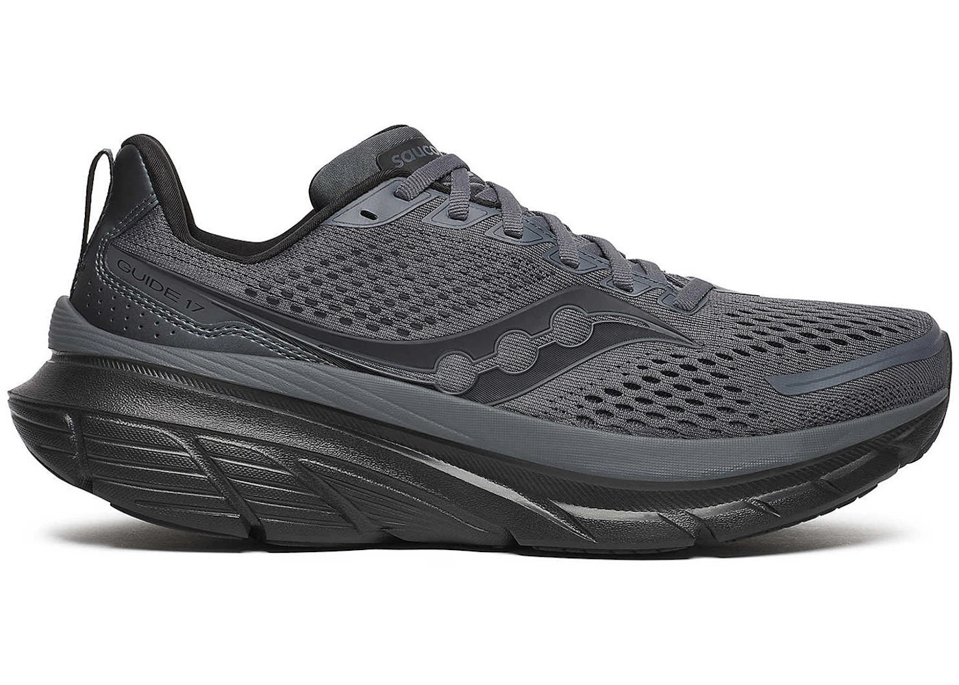 saucony guide 17 carbon black
