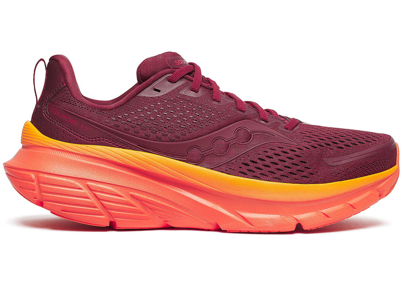 Saucony Guide 17 Currant Pepper