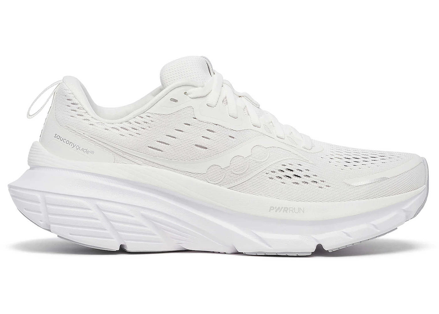 saucony guide 18 ivory (women's)
