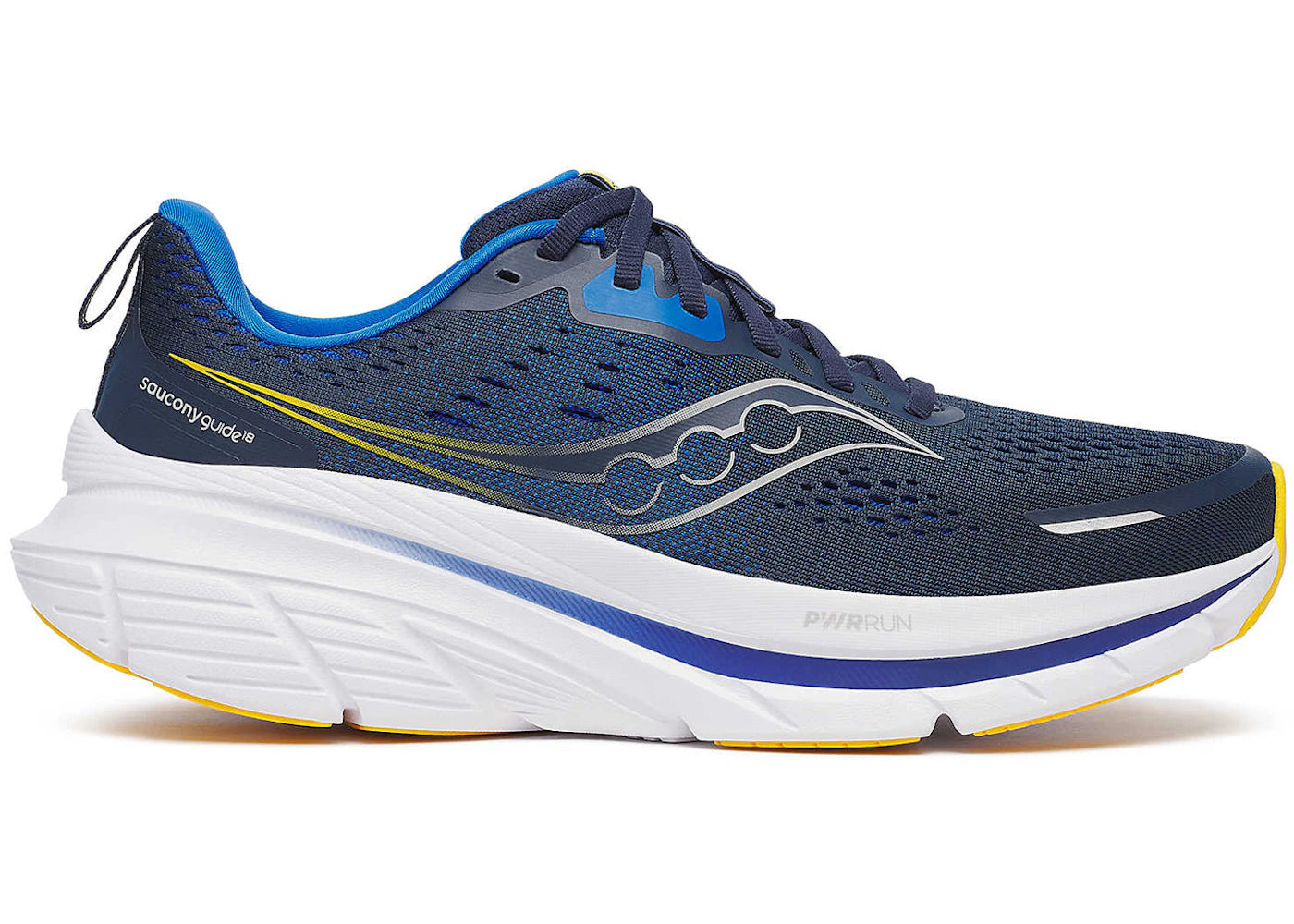 saucony guide 18 navy skydiver