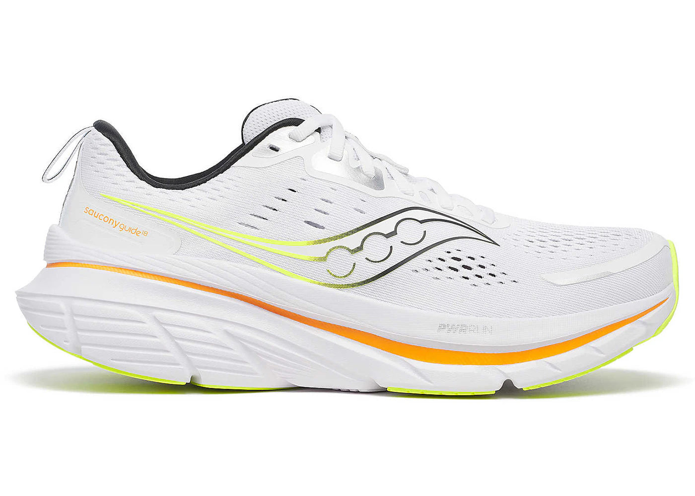 saucony guide 18 white peel