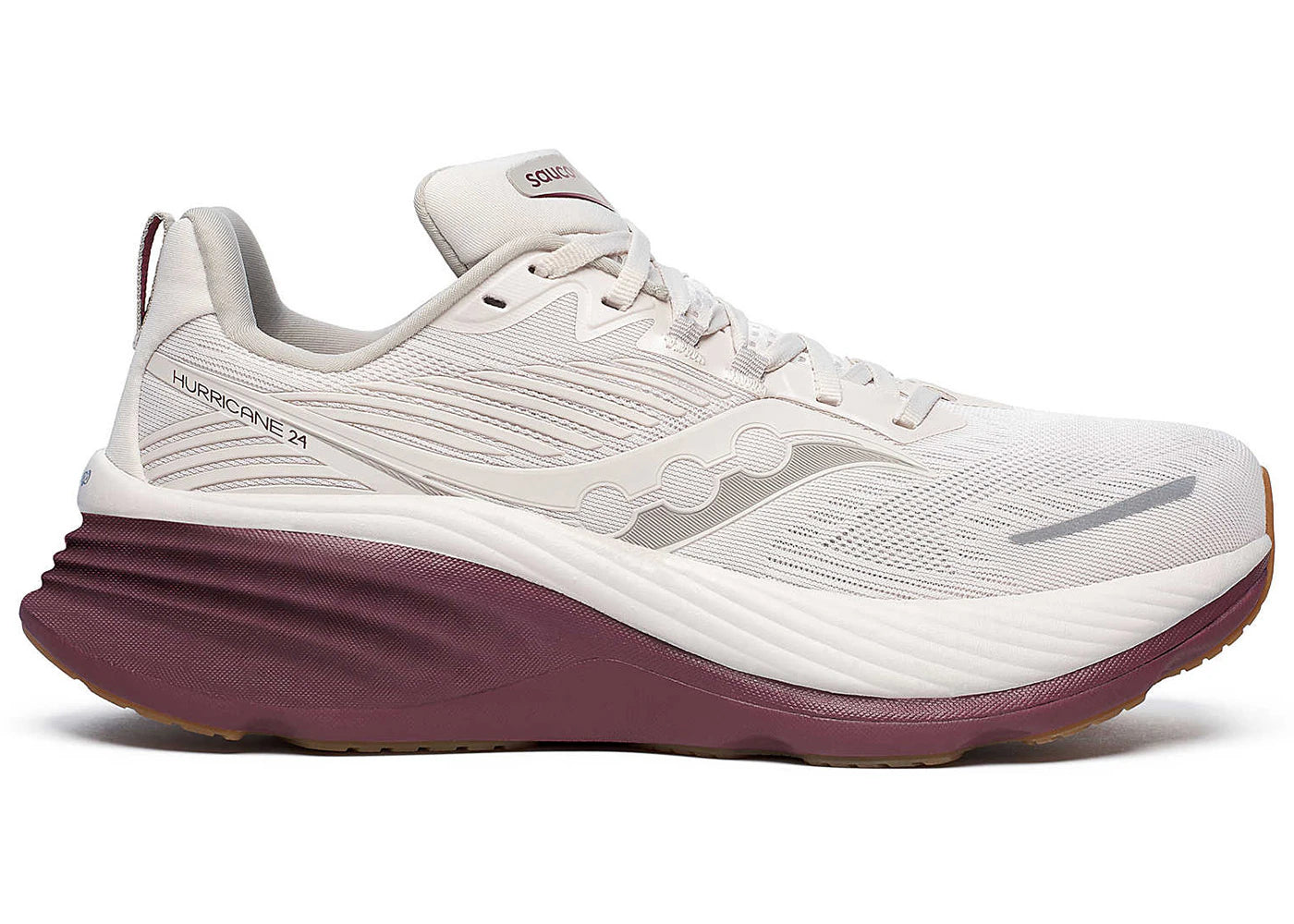 Saucony Hurricane 24 Moon Currant
