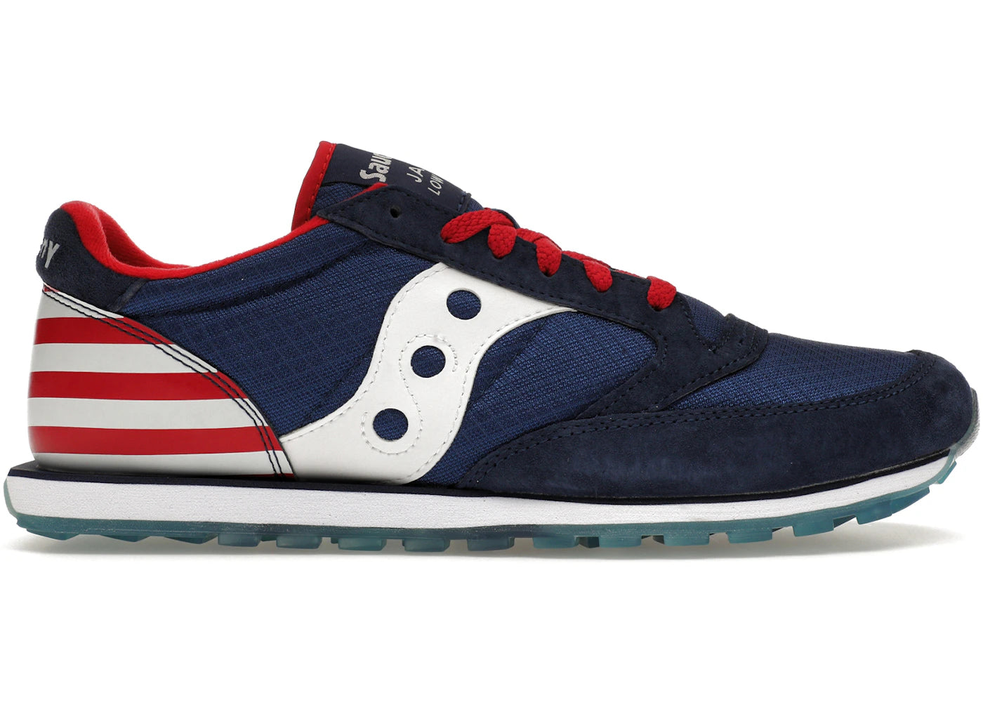 saucony jazz low pro stars & stripes