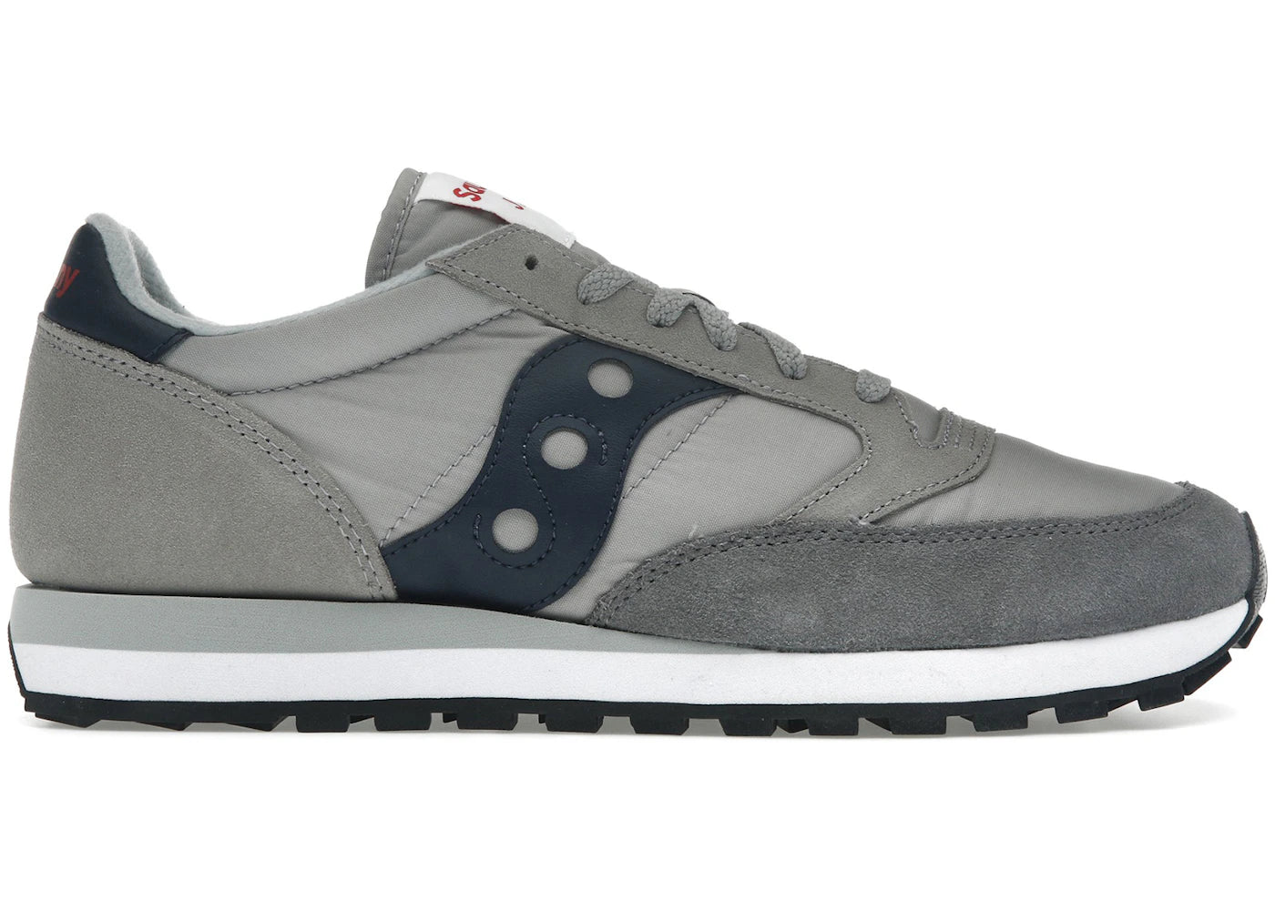 saucony jazz original grey navy red