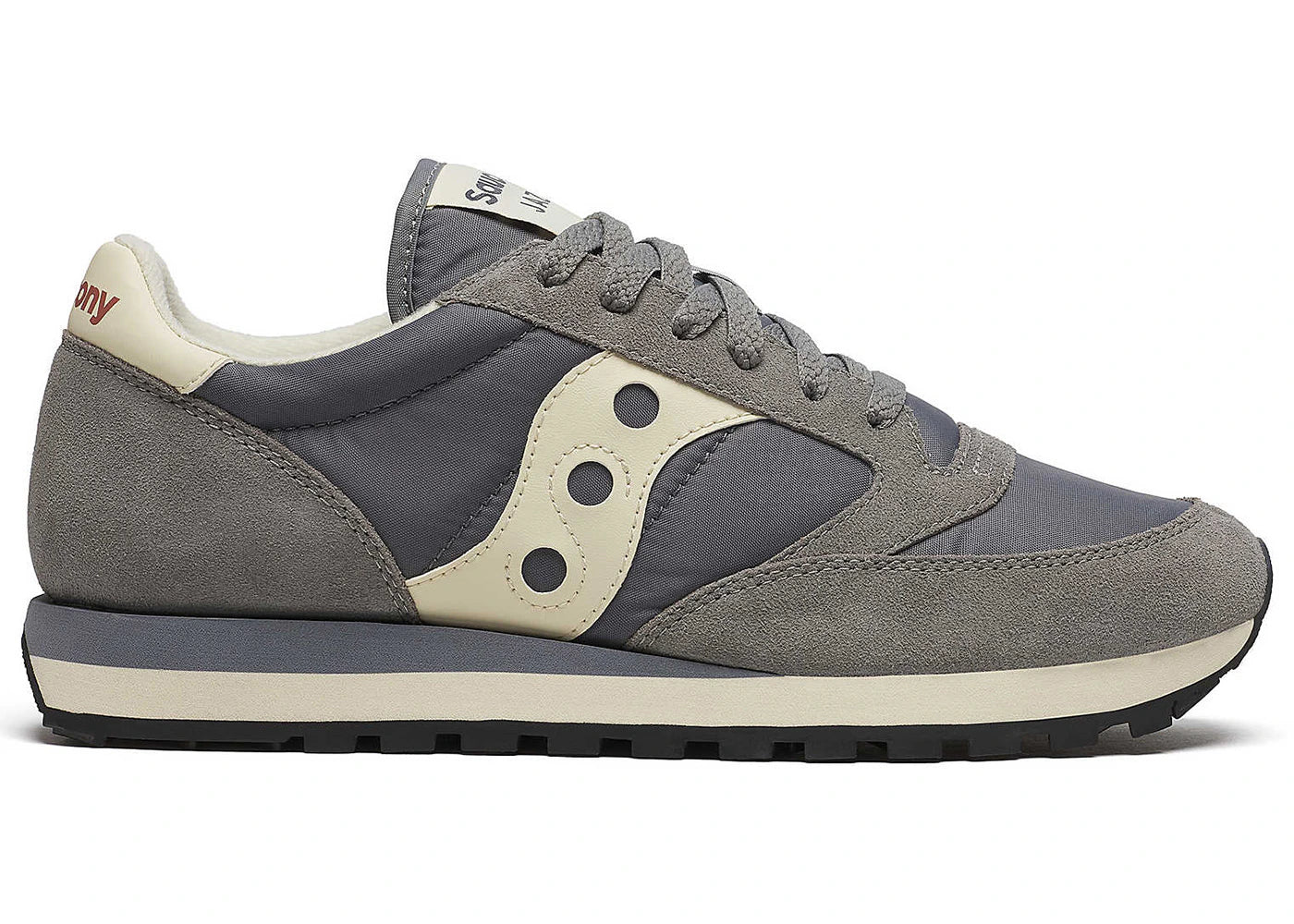 saucony jazz original grey off white