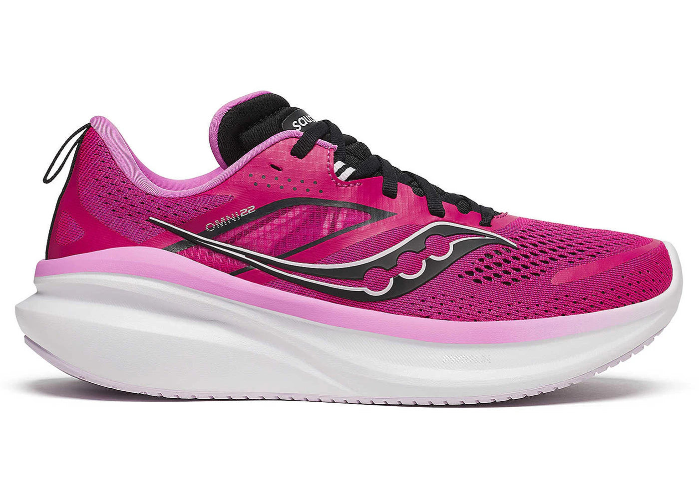 saucony omni 22 magenta (women's)