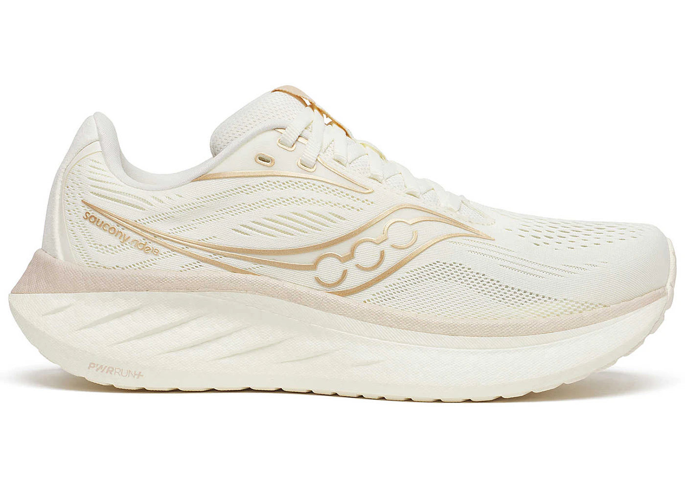 saucony ride 18 vanilla (women's)