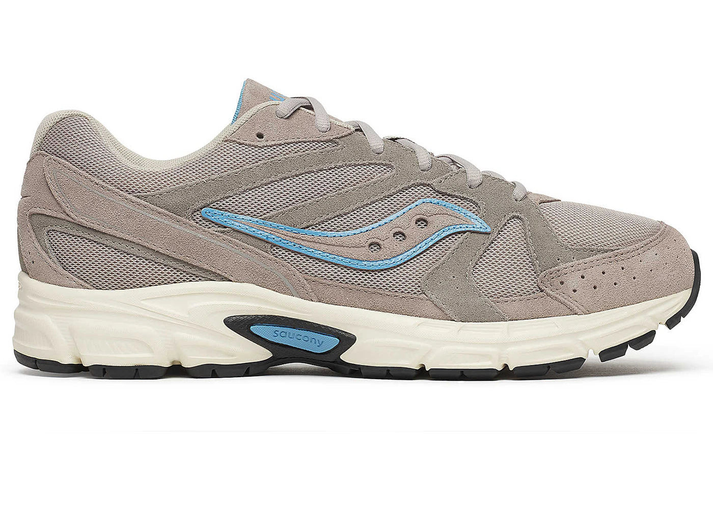 Saucony Ride Millennium Suede Grey Blue Off White