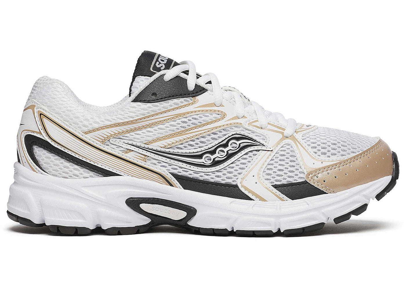 Saucony Ride Millennium White Gold Black UK