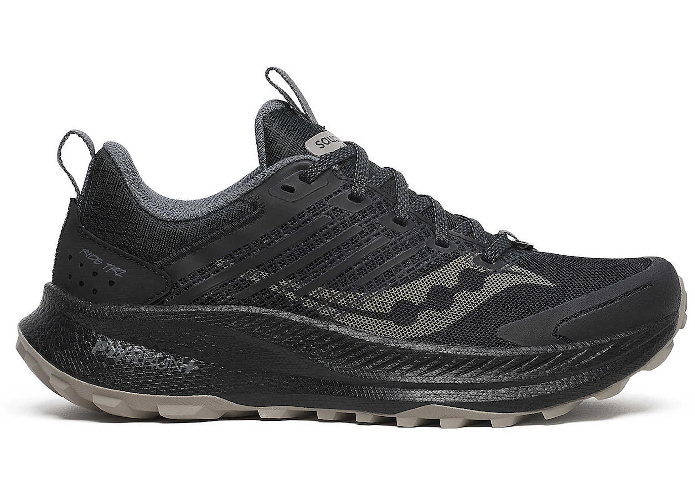 saucony ride tr2 black carbon (women's)