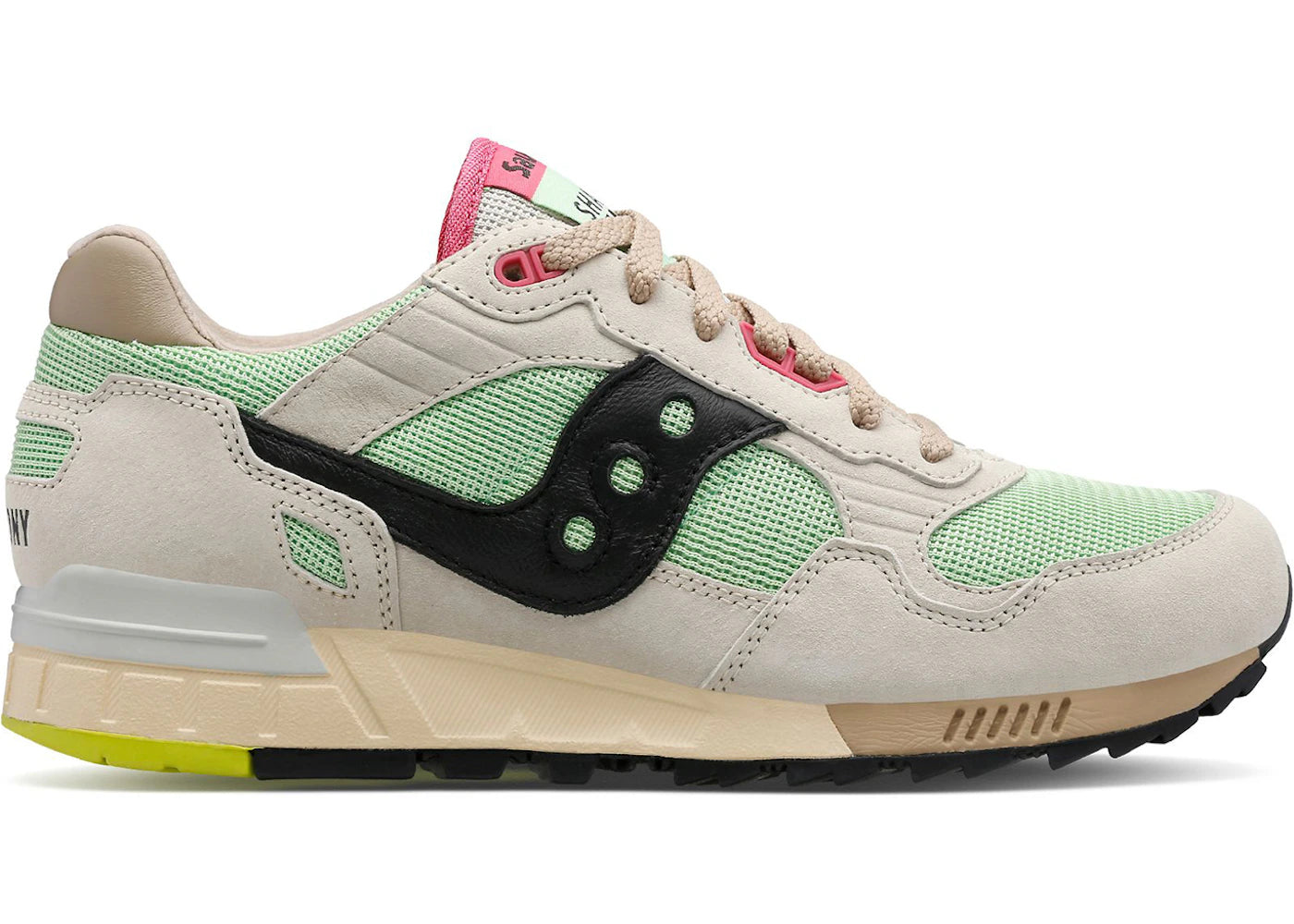 Saucony Shadow 5000 Beige Green Pink